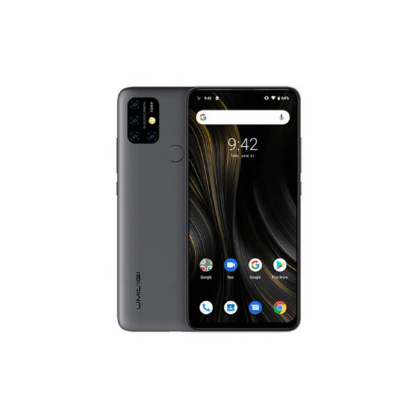 unboxed-UMIDIGI Power 3 6150mAh 6.53 inch FHD+ 4GB Global Version Helio P60 64GB ROM Quad Camera Android 10 Face ID Smartphone