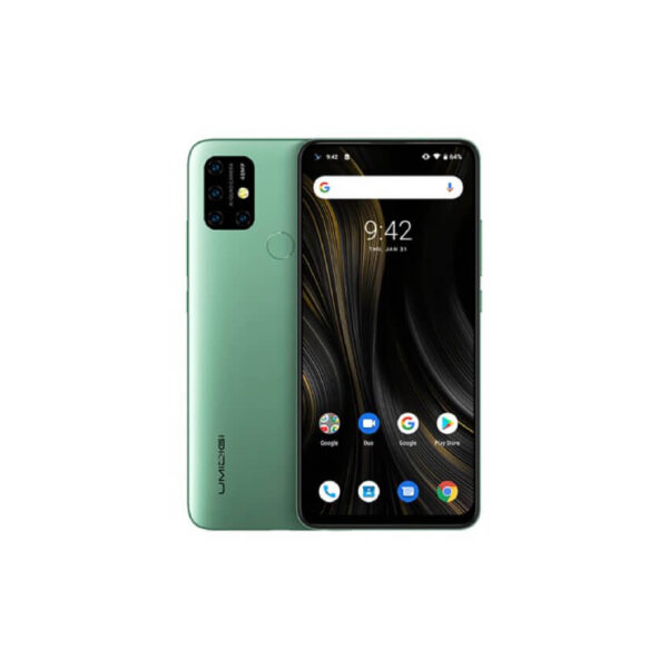 unboxed-UMIDIGI Power 3 6150mAh 6.53 inch FHD+ 4GB Global Version Helio P60 64GB ROM Quad Camera Android 10 Face ID Smartphone