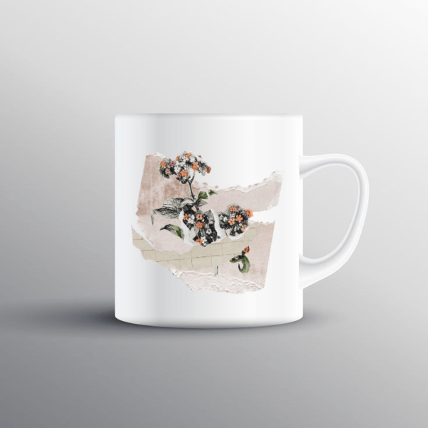 Flower Printed Mug