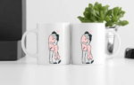 Cozy Couple Printed Mug