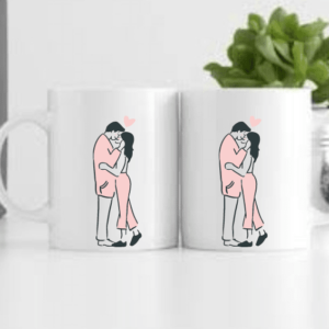 Cozy Couple Printed Mug