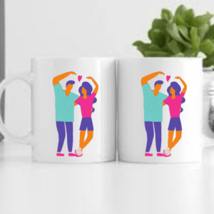 Dancing Couple Printed Mug