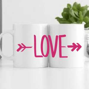 Love Printed Mug