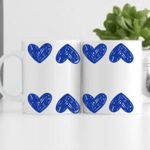 Heart Printed Mug