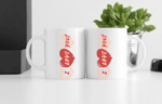 I Love You Printed Mug