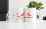 Love Birds Printed Mug