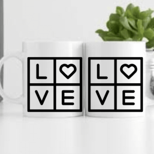 Love Printed Mug