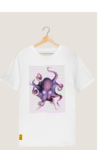 "Psychedelic Octopus" Printed T shirt