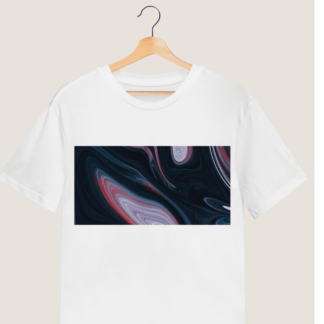 Psychedelic Abstract Art Printed T shirt