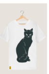 "Bold Cat" Printed T shirt