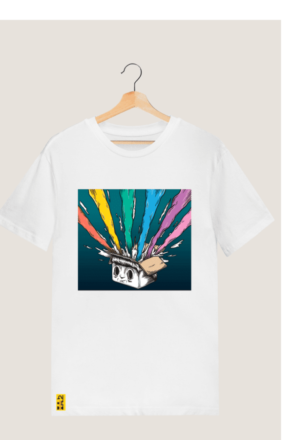 LGBTQ "Cute Box" Printed T shirt. #lgbtq