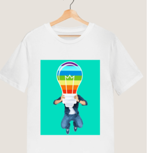 LGBTQ Cool Printed T shirt. #lgbtq