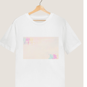 Women's "Cute Vintage Art" Printed T shirt