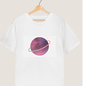 "Planet" Printed T shirt