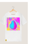 Classic "High Pear" Psychedelic Printed T shirt