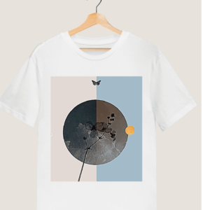 Classic Modern Art Printed T shirt