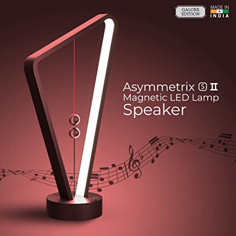 XECH Table Lamp with Speaker Asymmetrix S II Magnetic LED Made