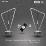 XECH Table Lamp with Speaker Asymmetrix S II Magnetic LED Desk