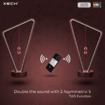 XECH Table Lamp with Speaker Asymmetrix S II Magnetic LED Made