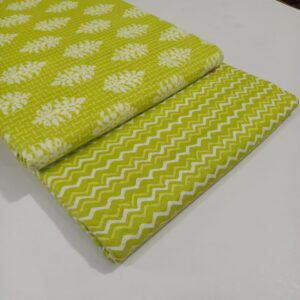 Unstitched cotton clothing material,printed