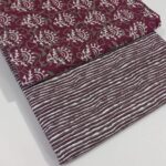 Unstitched cotton clothing material,printed