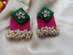 Green forever earrings