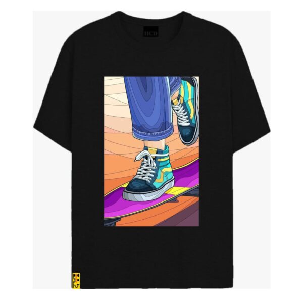 Life on skate board t shirt