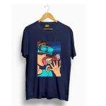 Gamer lady printed t shirt