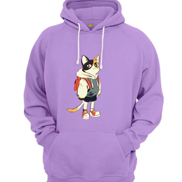 Cat in hoodies and pants