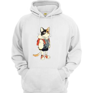 Cat in hoodies and pants