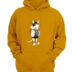 Cat in hoodies and pants