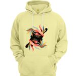 Fishes printed hoodie