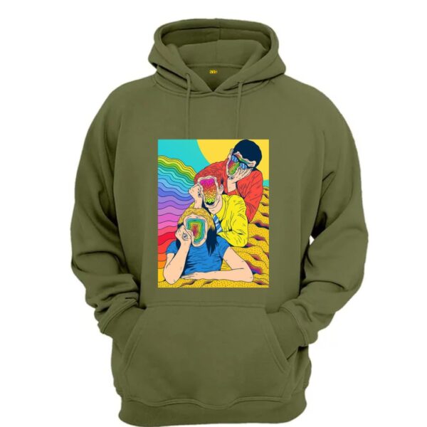 Brust of colours hoodie