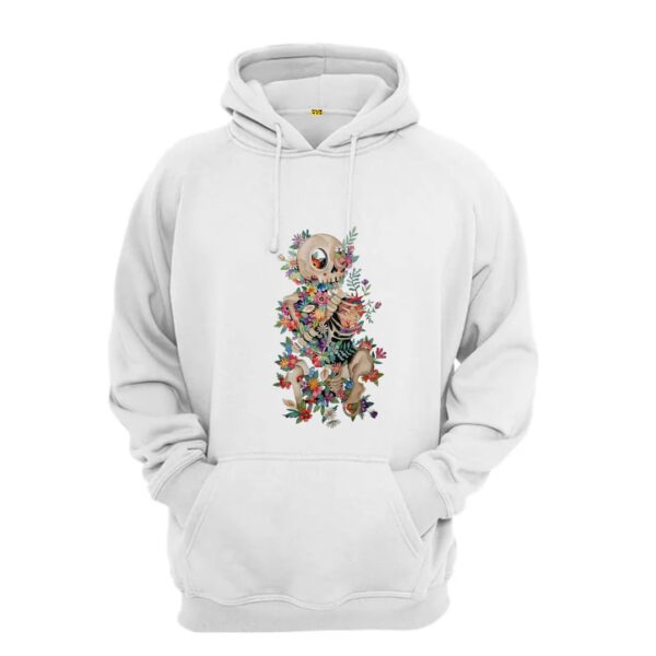 Skull And Flowers hoodie