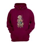 Skull And Flowers hoodie