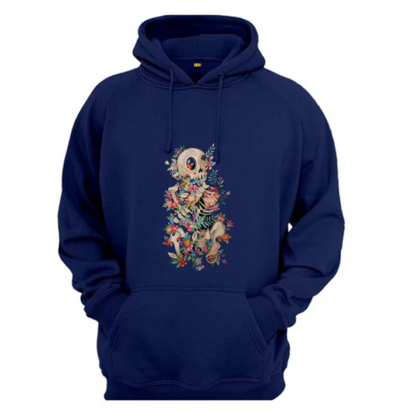 Skull And Flowers hoodie