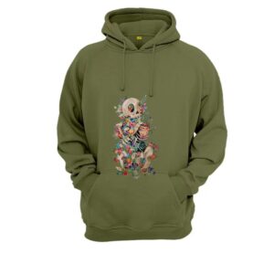 Skull And Flowers hoodie