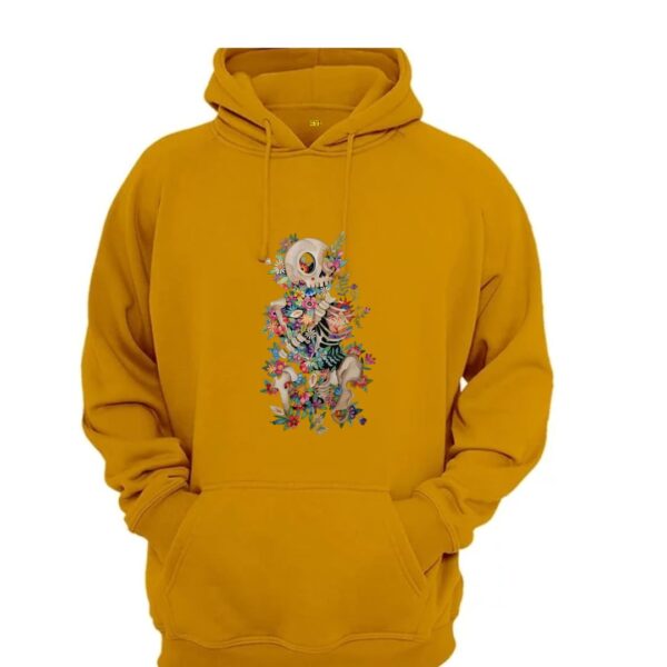 Skull And Flowers hoodie