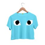 Eyes crop top