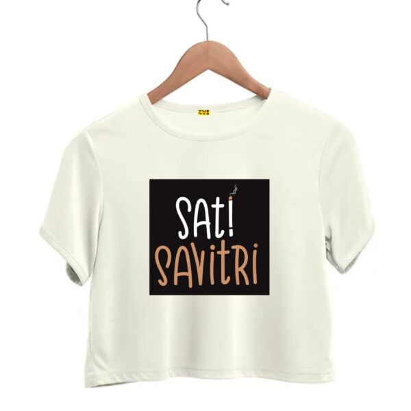 Sati savitri crop top