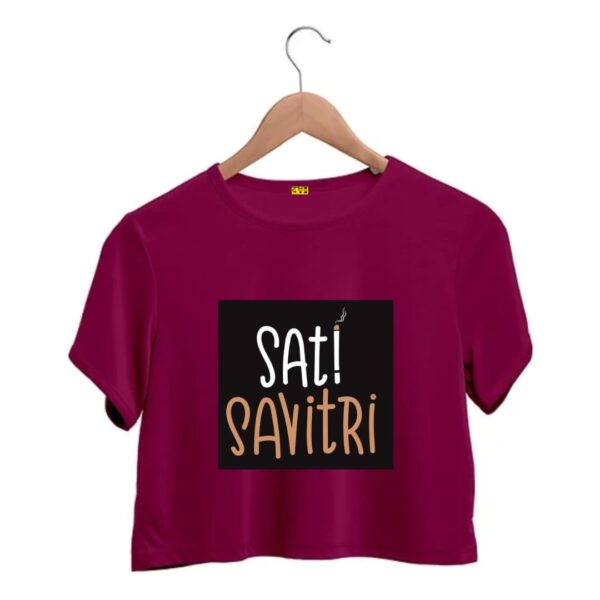 Sati savitri crop top