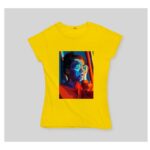 Girl with glasses t shirt