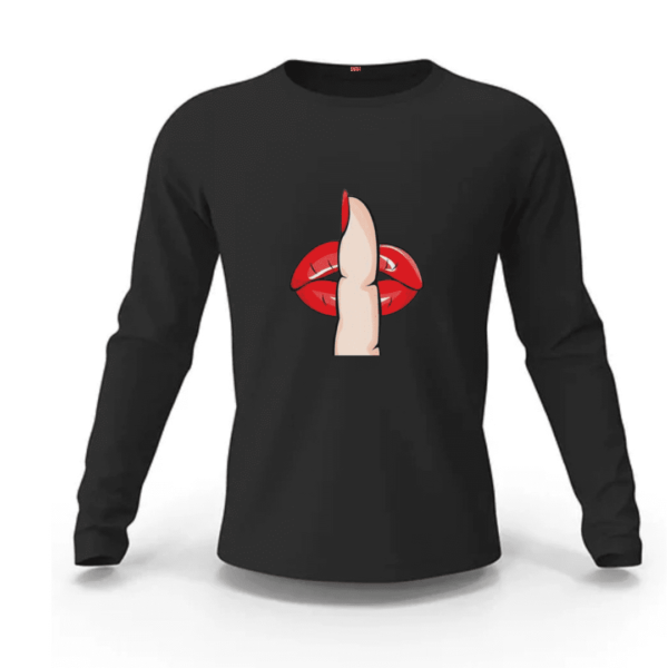 Finger On Lips Sweatshirt