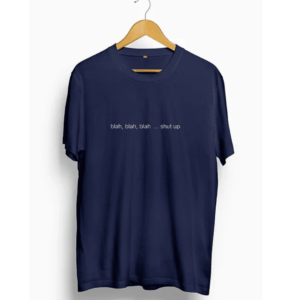 Quote Printed T shirt