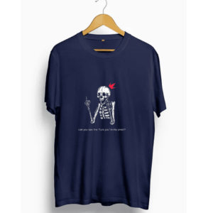 Skeleton Printed T shirt