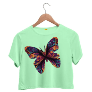 butterfly crop top