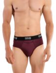 TRYB Mens Sport Performance Stretch Quick Dry Moisture Wicking Athletic Boxer Active Brief (Pack of 2]