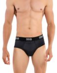 TRYB Mens Sport Performance Stretch Quick Dry Moisture Wicking Athletic Boxer Active Brief (Pack of 2