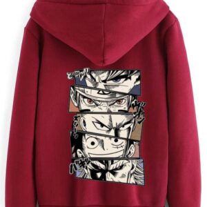 Anime Printed Hoodie