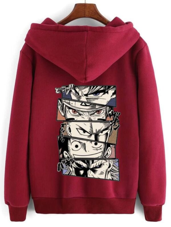 Anime Printed Hoodie